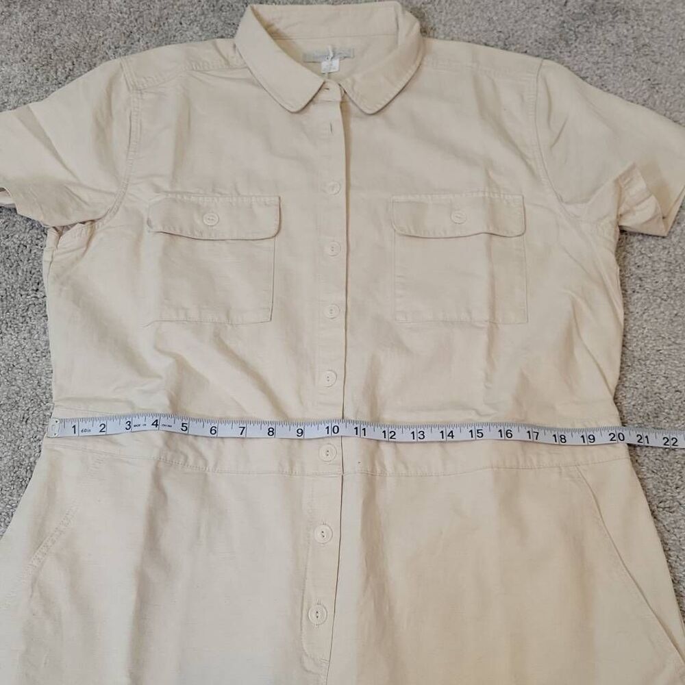 Outerknown S.E.A Suit Jumpsuit Women's Beige Size XL - Picture 7 of 8